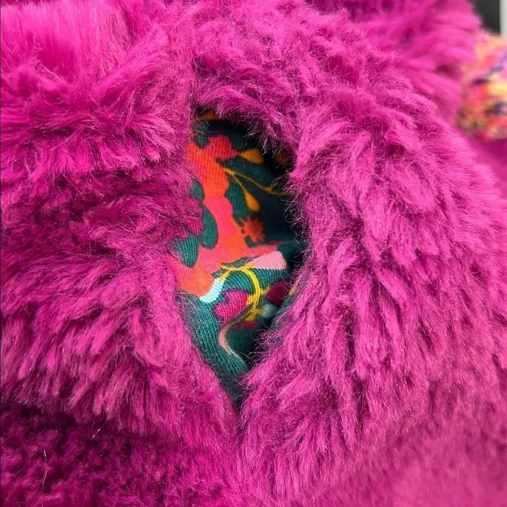 Matilda Jane Moments with you good to faux fucshia and green reversible vest 6